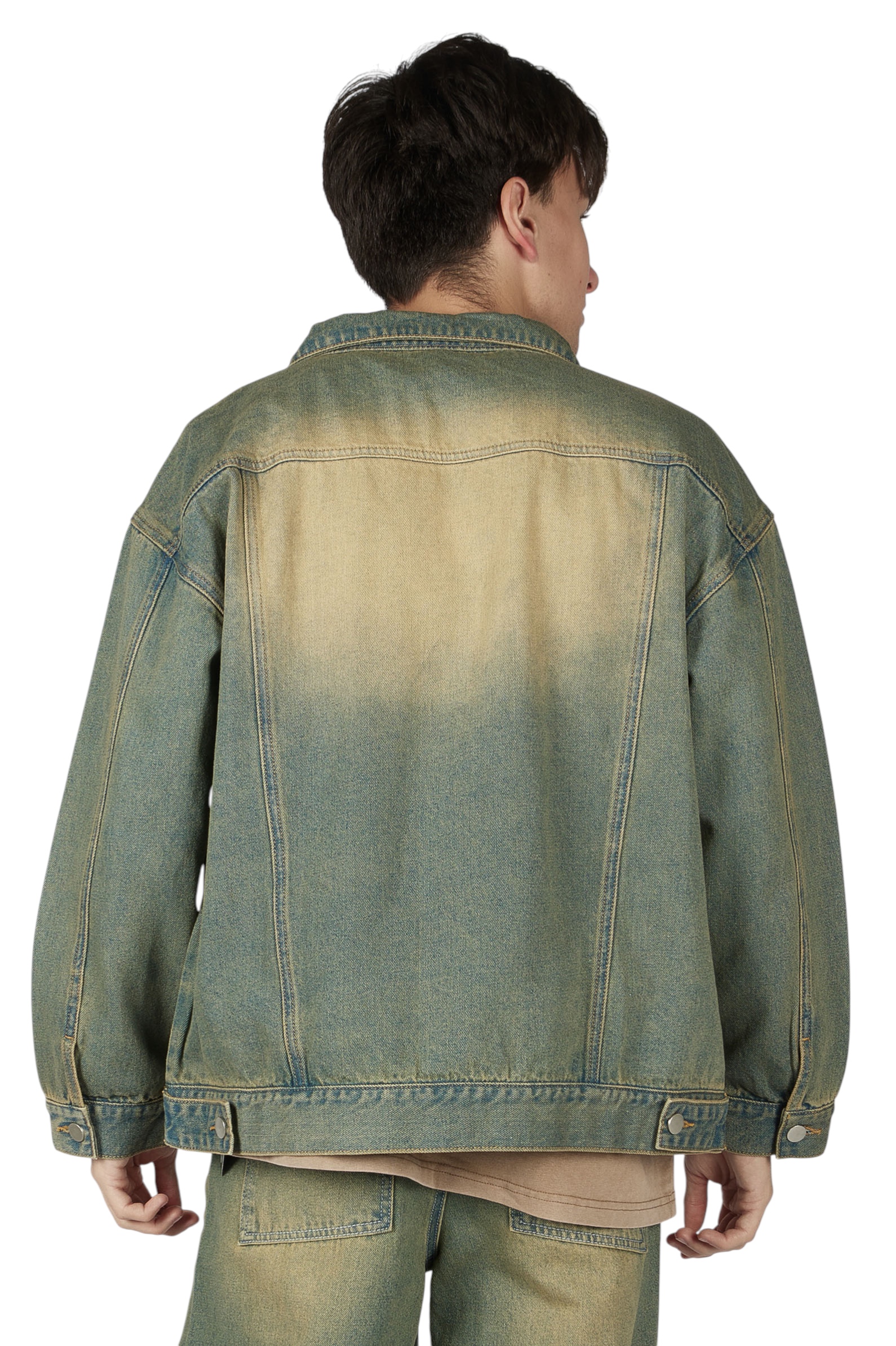 Джинсовка мал.АРТ.B-JCK36013,хаки,хл