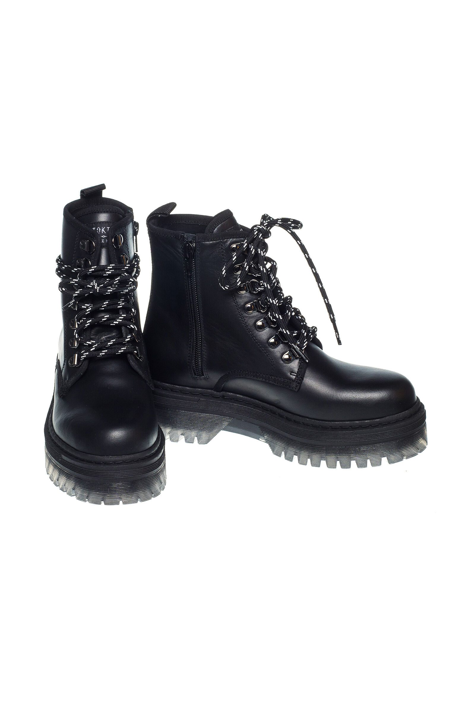 Ботинки жен. АРТ.DTC37,чер,н.к/шер