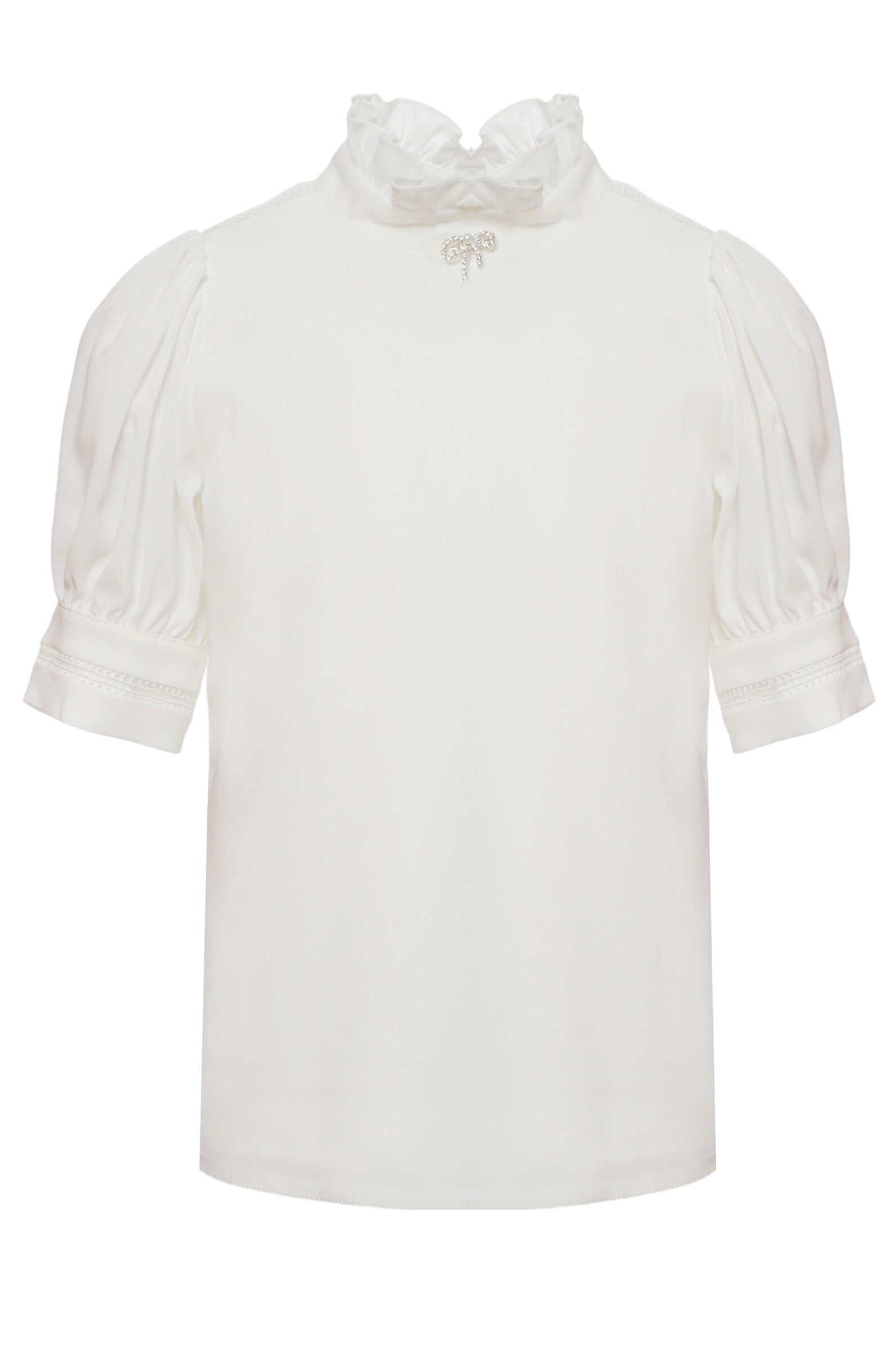 Блуза дев. АРТ.24006,мол,хл-эл