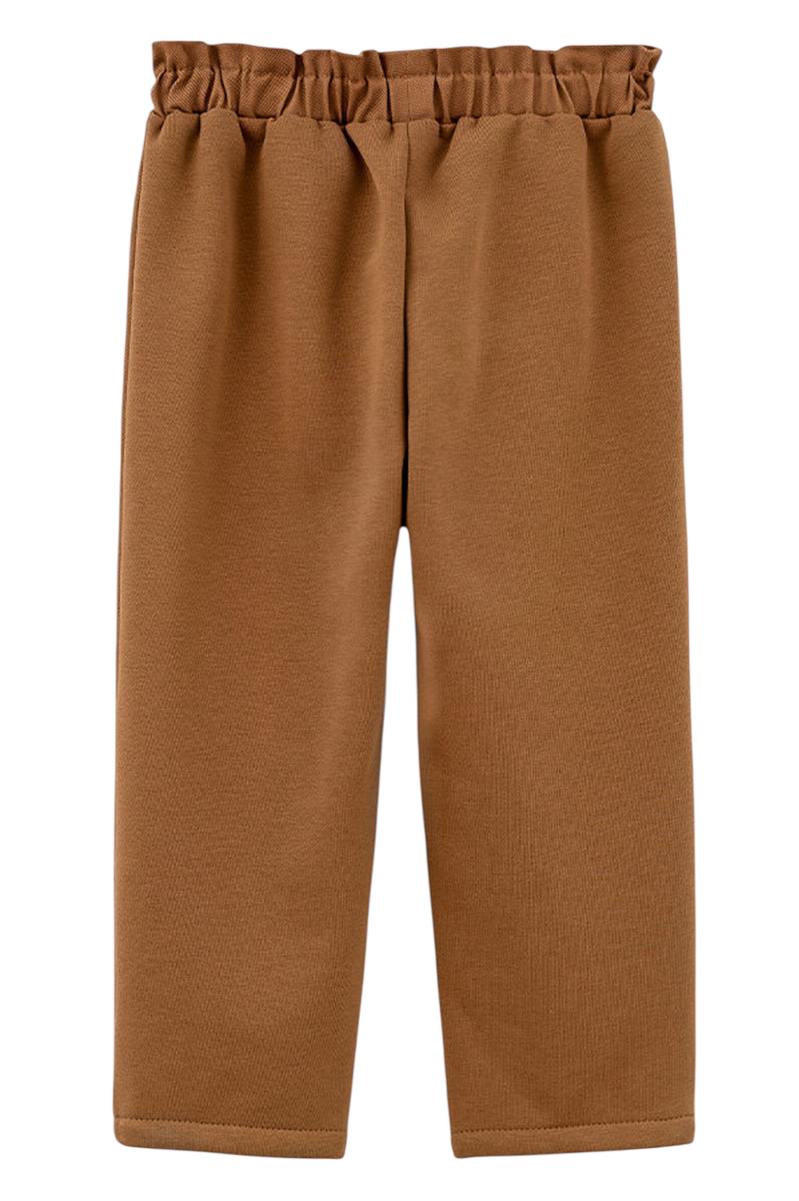 Брюки дев. АРТ.252012,беж,хл-пэ-эл