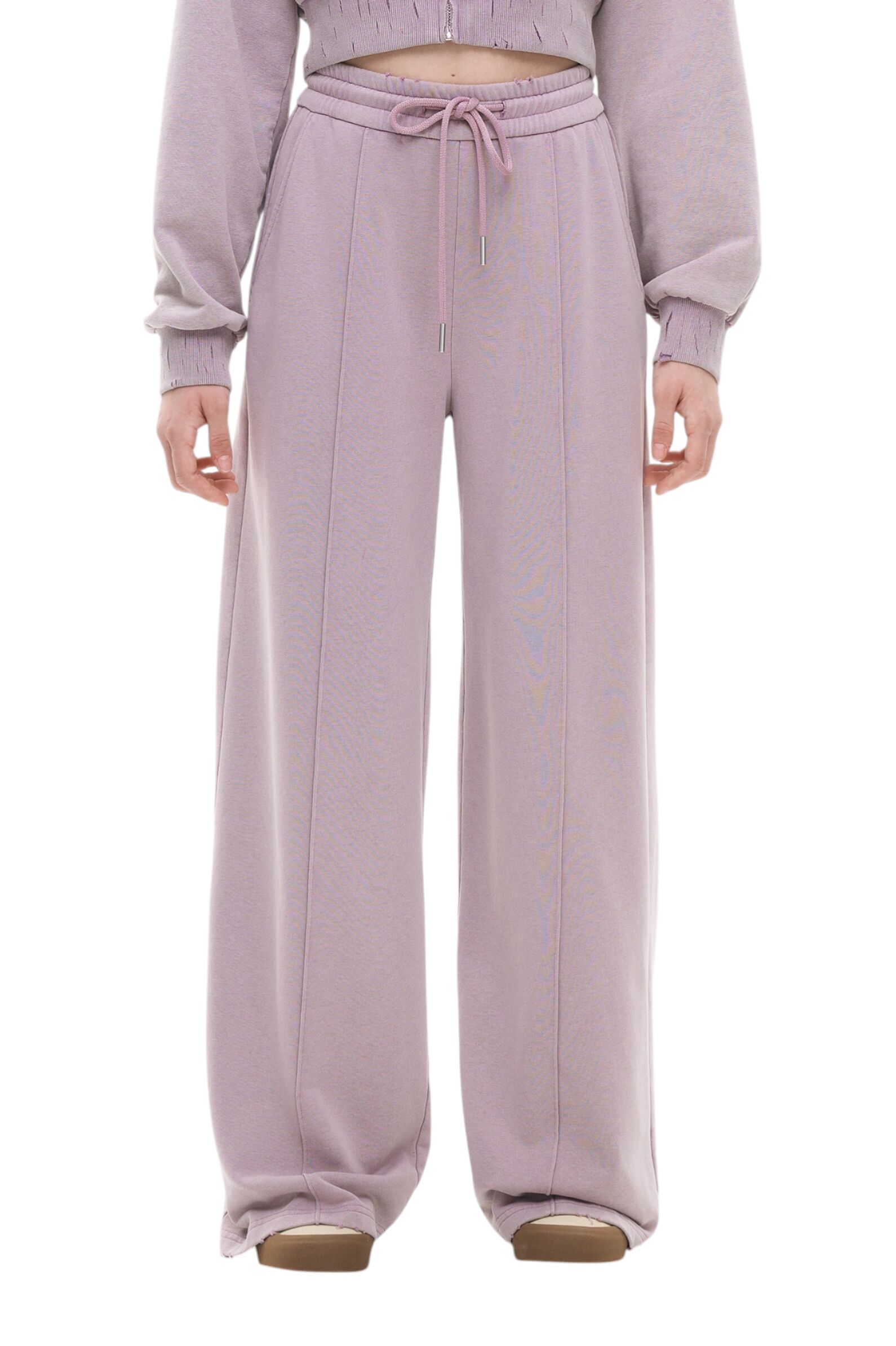 Брюки дев. АРТ.AA237384,фиол,хл