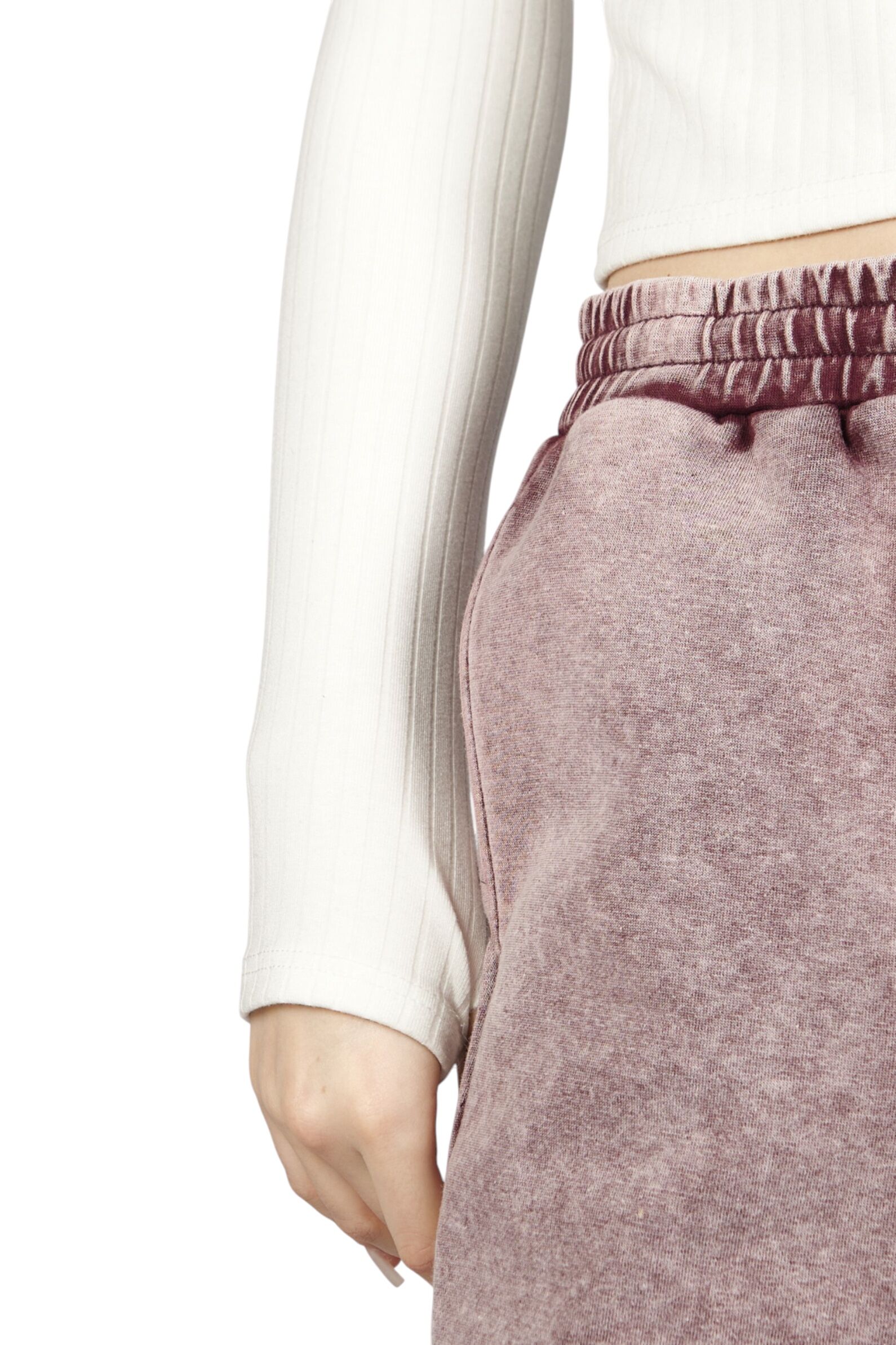 Брюки АРТ.B-TR35462,бордо,хл