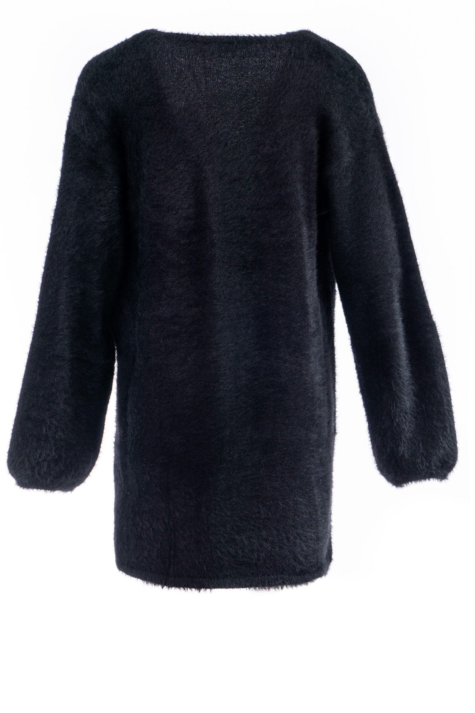 Кардиган дев. АРТ.0 7743/00,чер,па-пэ-мет.вол