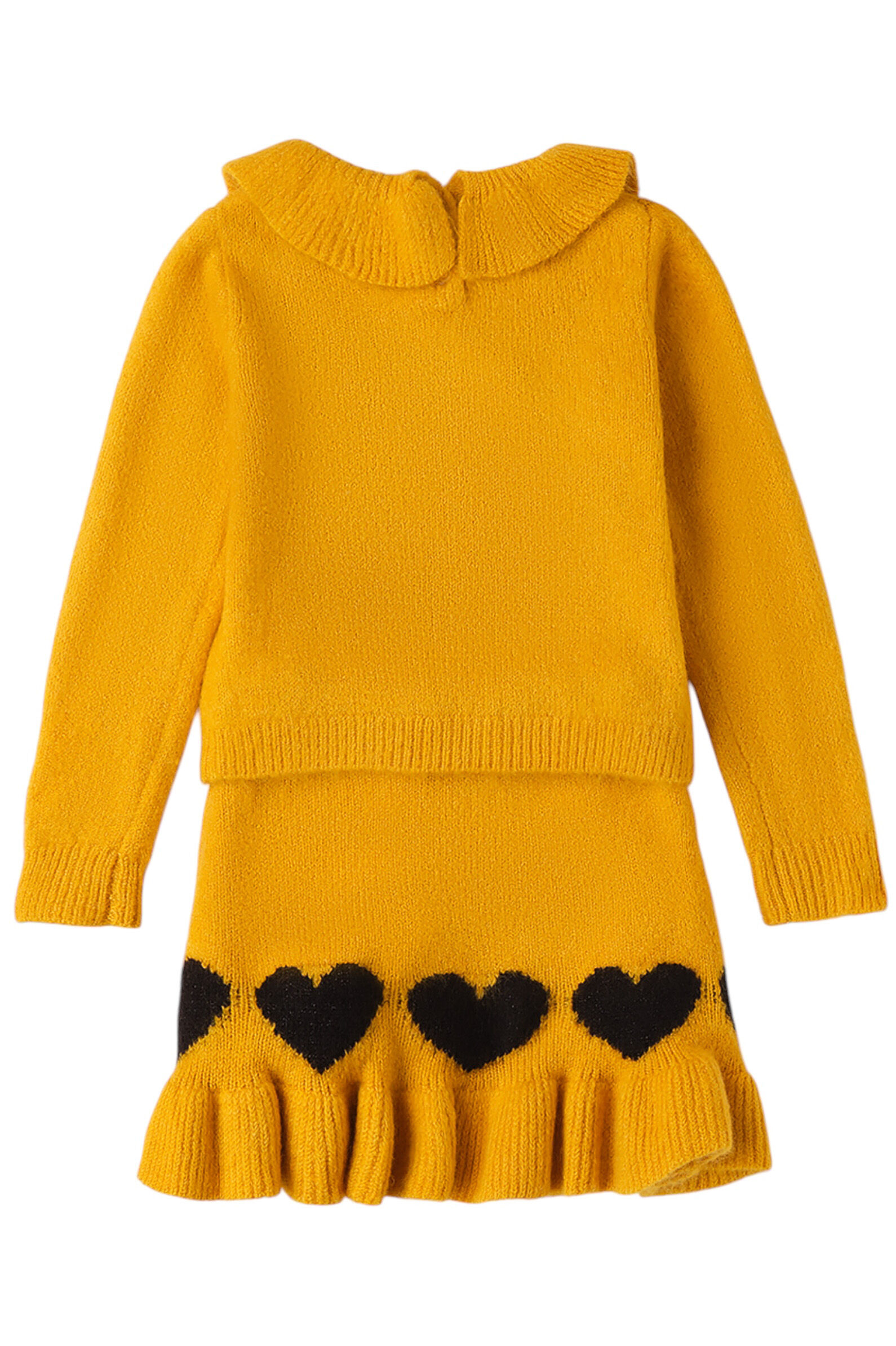 Костюм дев. АРТ.0.A200.00,жел-чер,акр-пэ-шер-эл