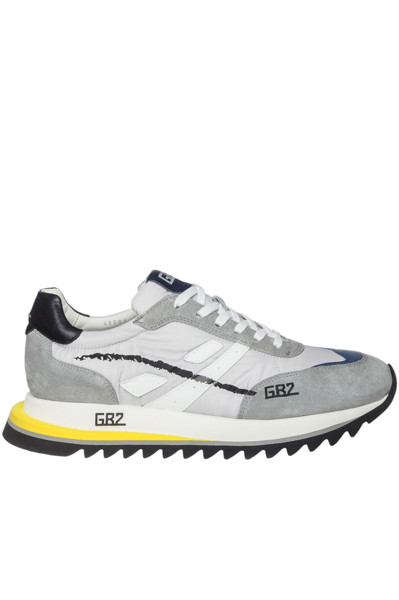 Кроссовки муж. АРТ.48501-A,сер,н.з-тек/н.к