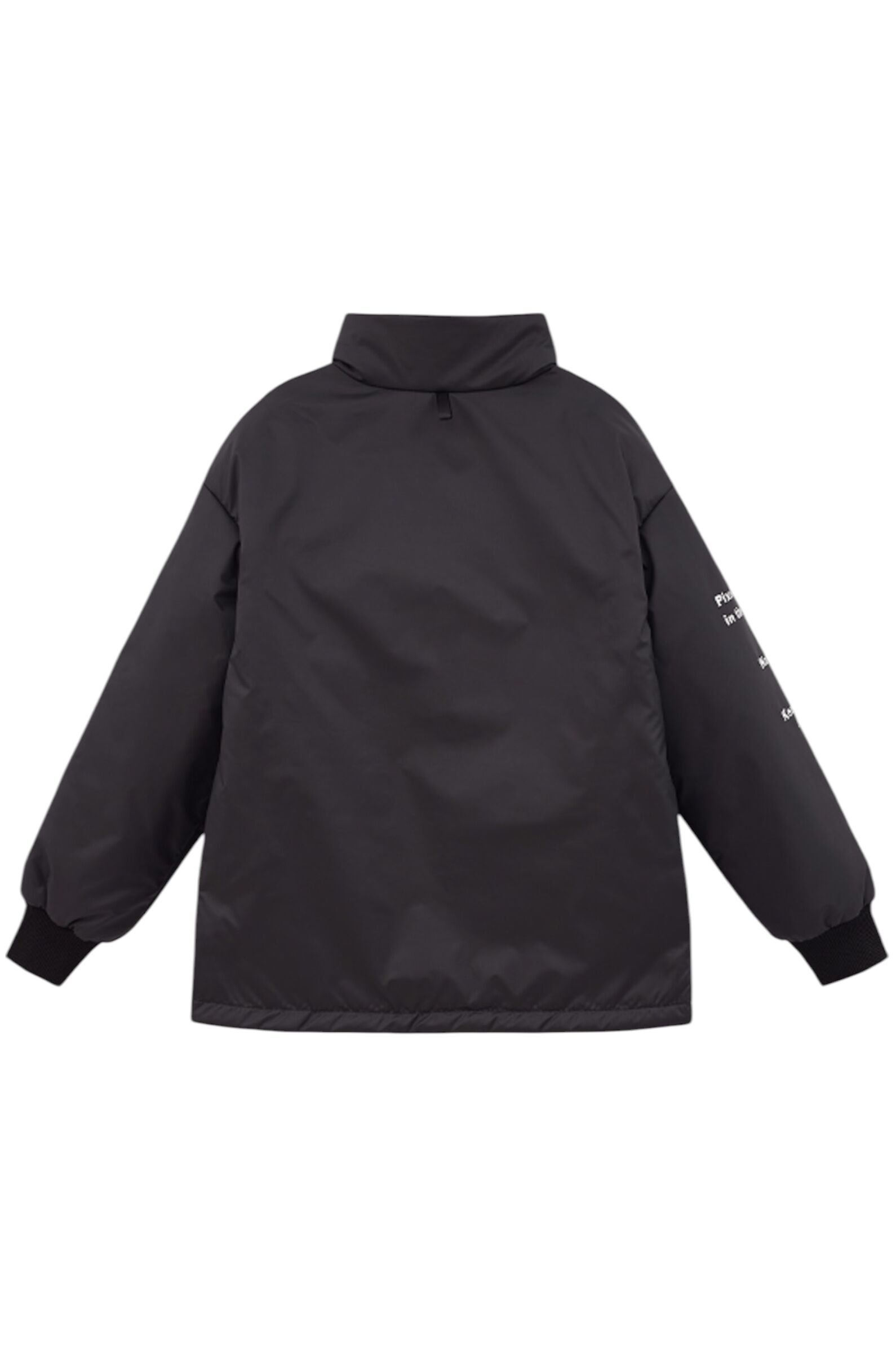 Куртка мал. АРТ.251095,чер-сер,пэ