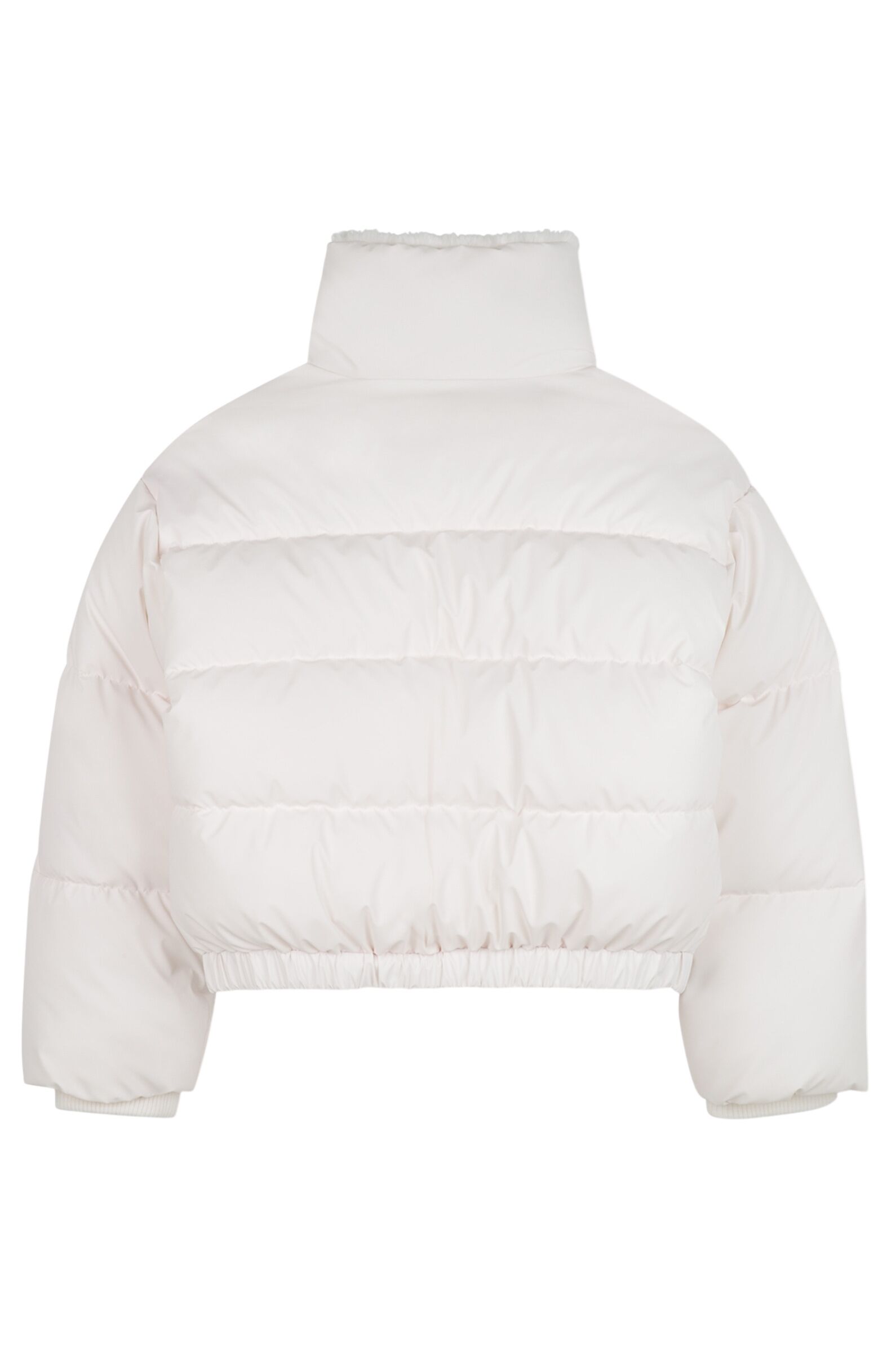 Куртка дев. АРТ.U21209/121,бел,пэ/пэ