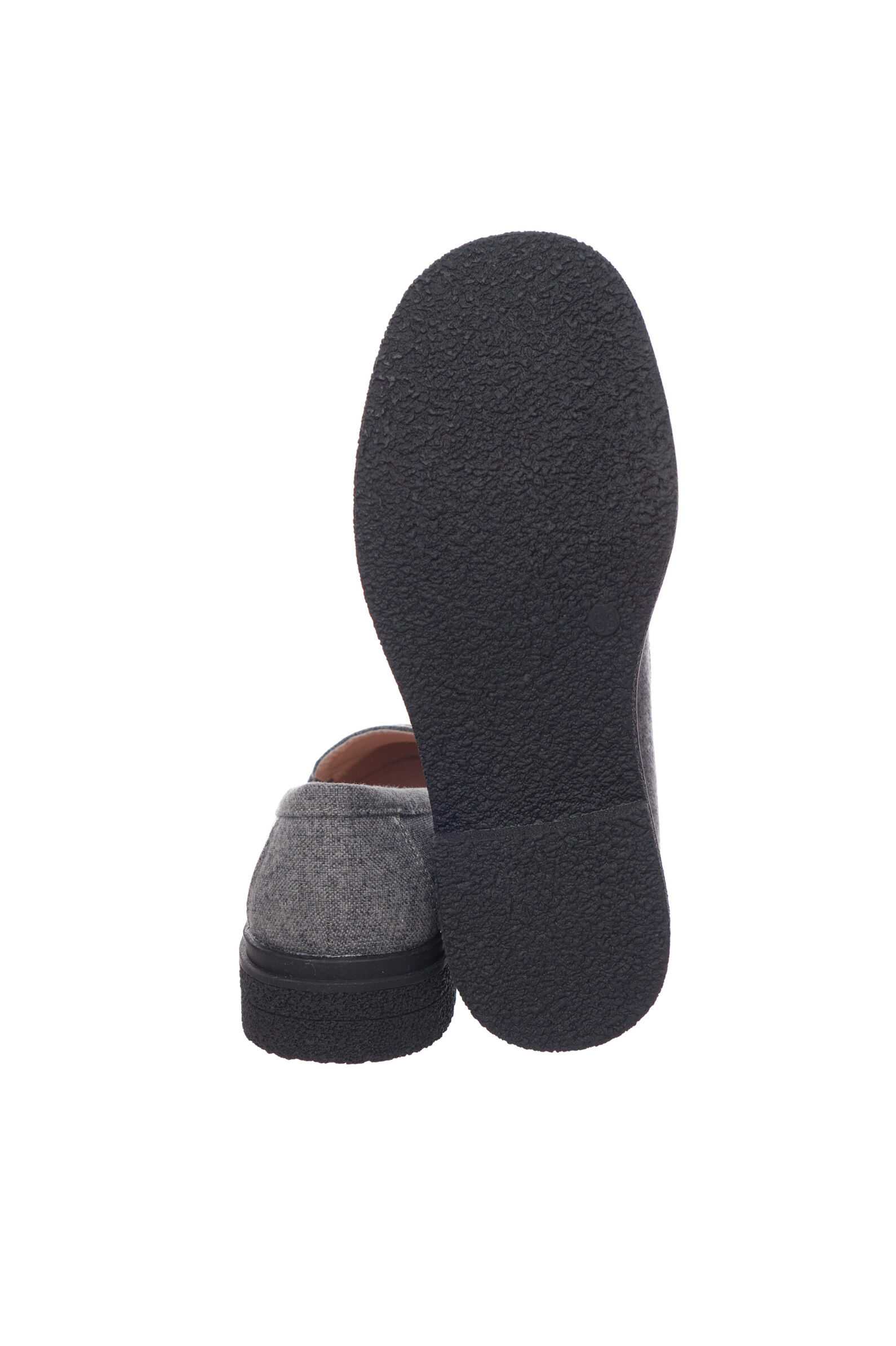 Лоферы дев. АРТ.24219502006,сер,тек/н.к