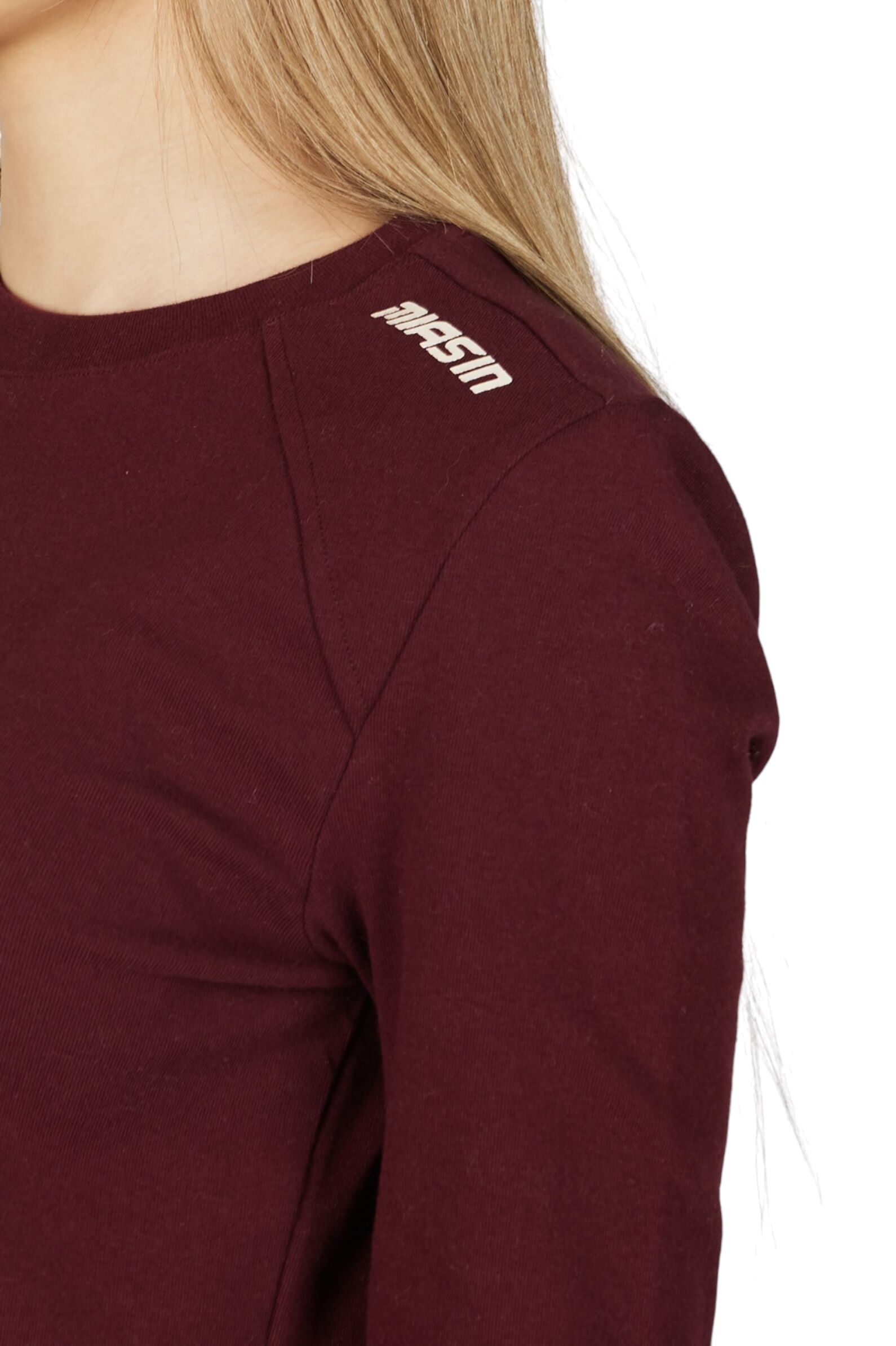 Лонгслив дев. АРТ.G-TN25441,бордо,хл-эл