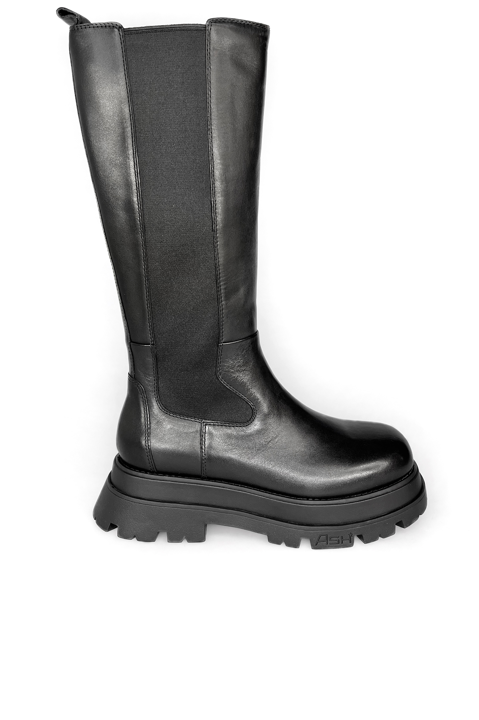 Сапоги жен. АРТ.EDEN-FW22-M-136760-001,чер,н.к-тек/н.к