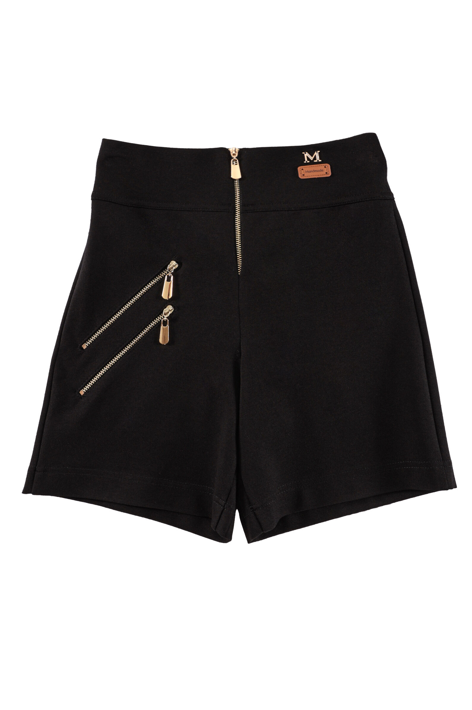 Шорты дев. АРТ.2345/1-522-ТВК-340,чер,вис-па-эл