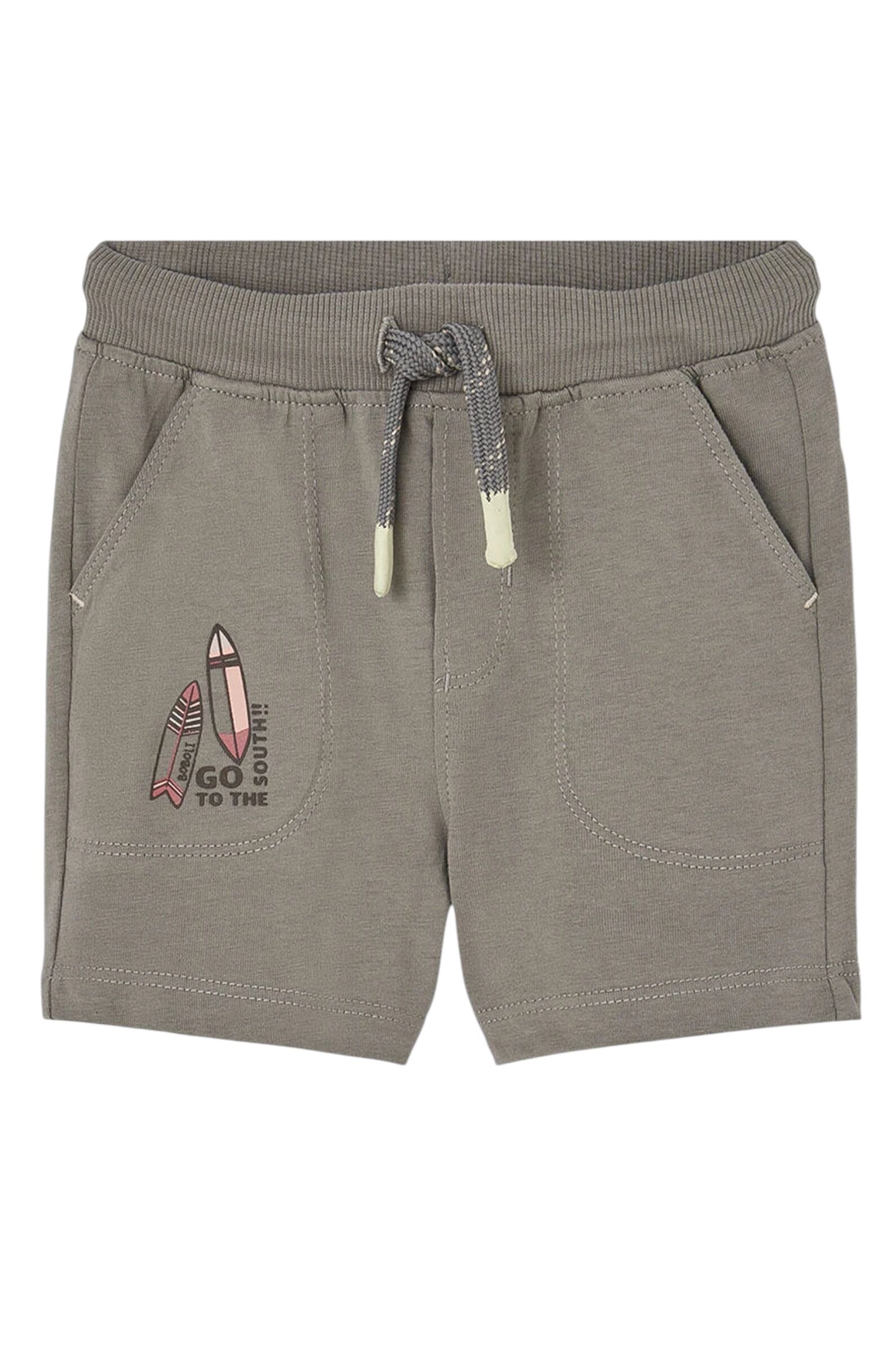 Шорты мал. АРТ.391047,сер,хл