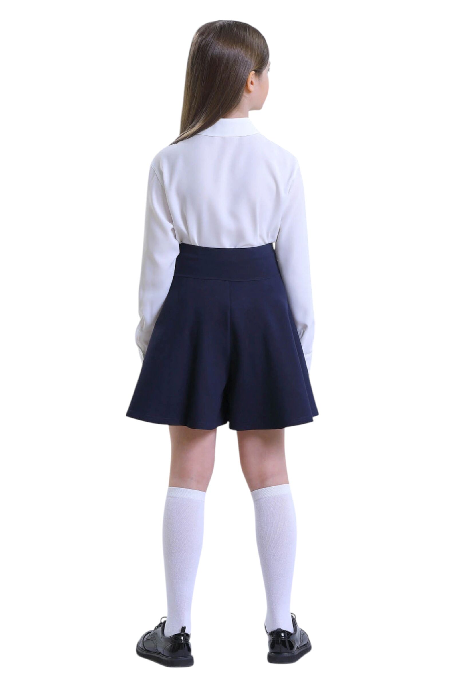 Шорты дев. АРТ.FSL-358-525/524,син,вис-па-эл