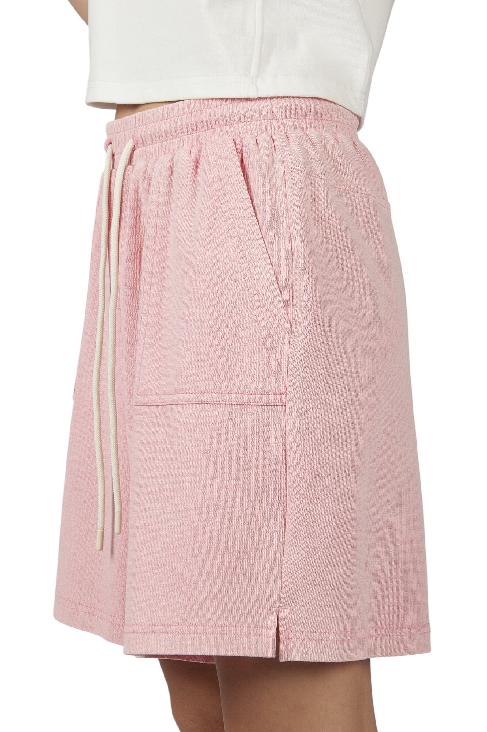 Шорты дев. АРТ.G-TR26017,роз,хл