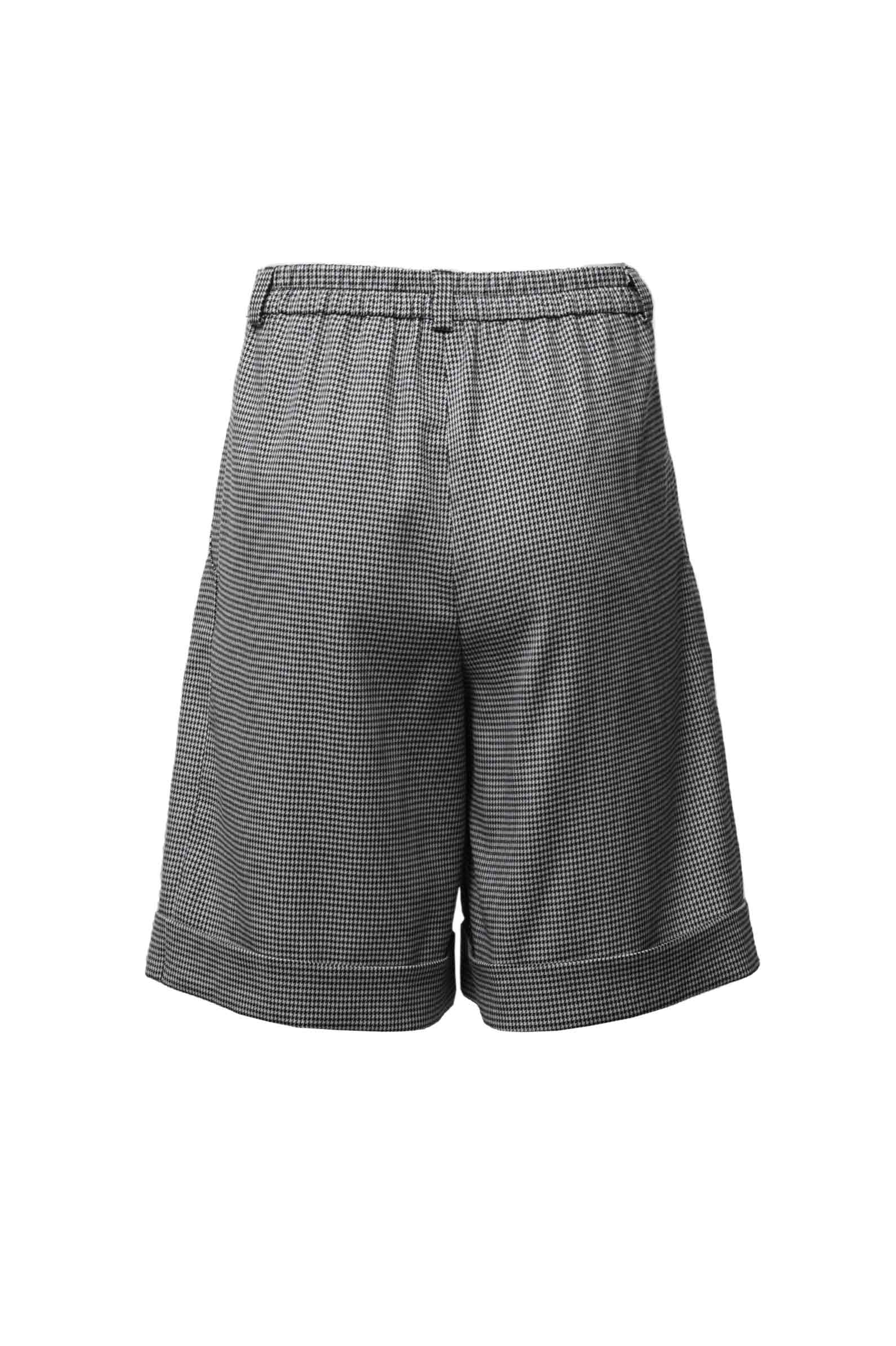 Шорты дев. АРТ.SR630V695,черн-бел,пэ-вис-шер