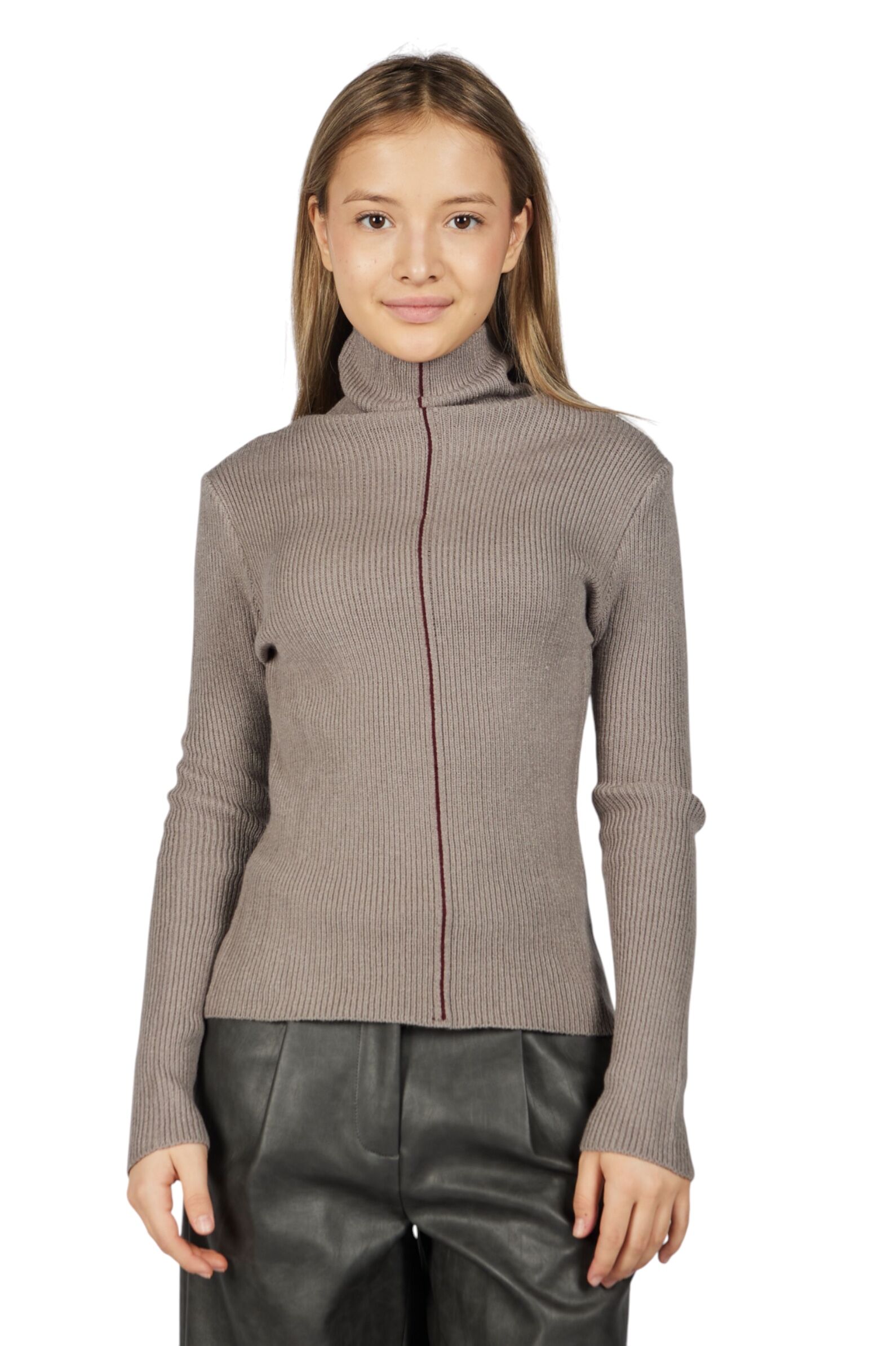 Водолазка дев. АРТ.G-TN25451,сер,хл-эл