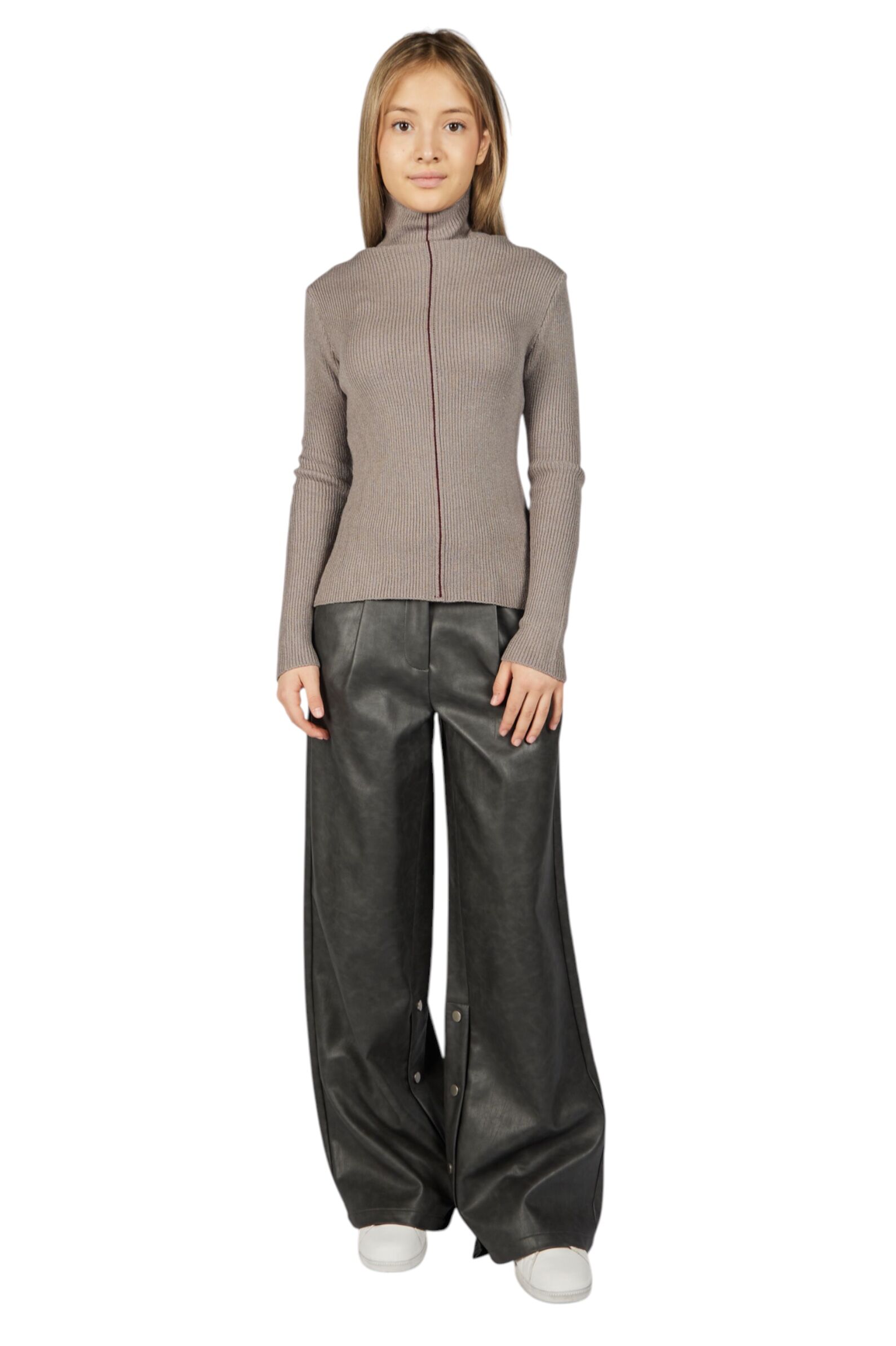 Водолазка дев. АРТ.G-TN25451,сер,хл-эл