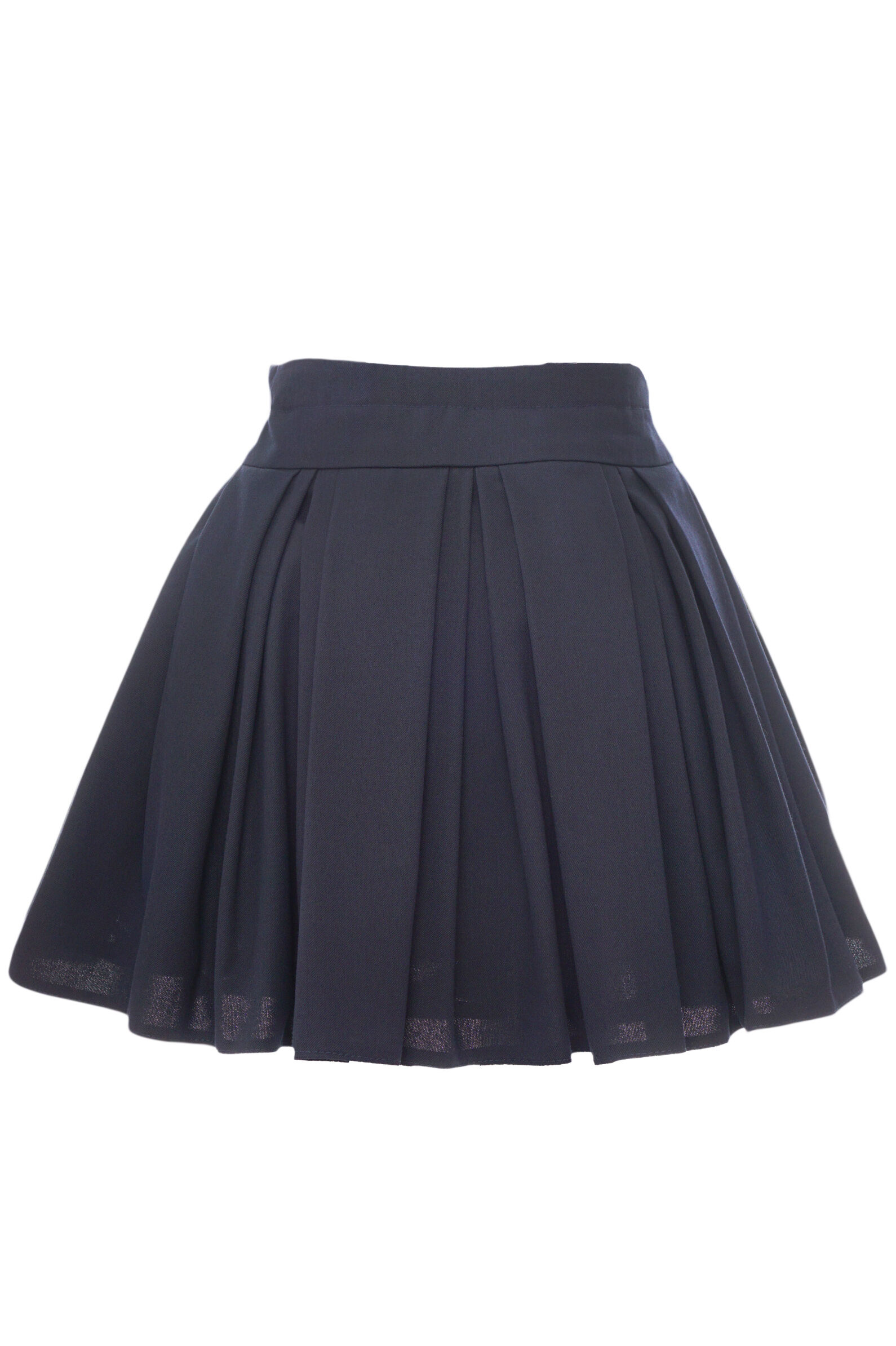 Юбка дев. АРТ.04098,син,вис-пэ/хл