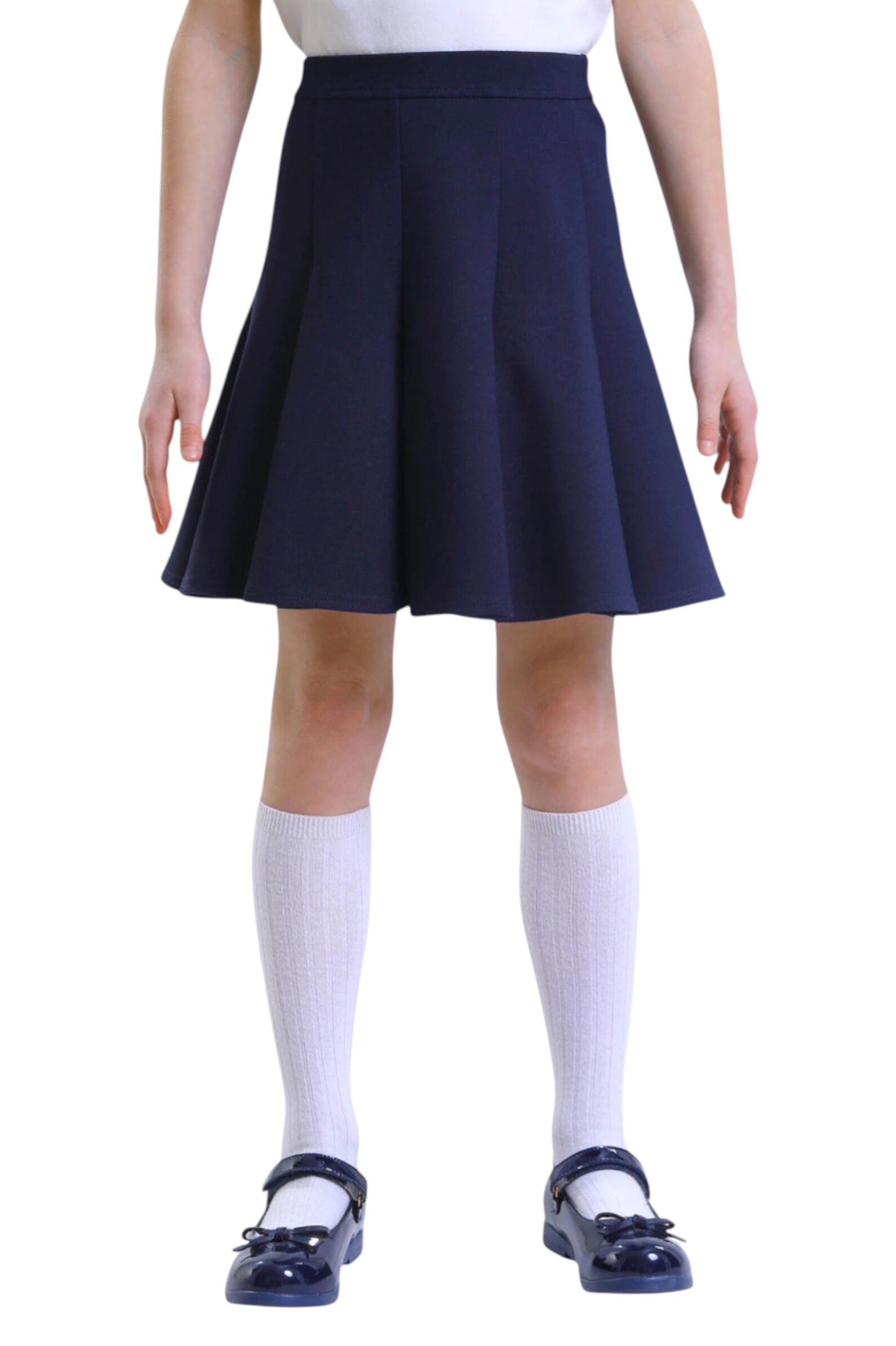 Юбка дев. АРТ.2889-525-ТВК-340,син,вис-пэ-эл