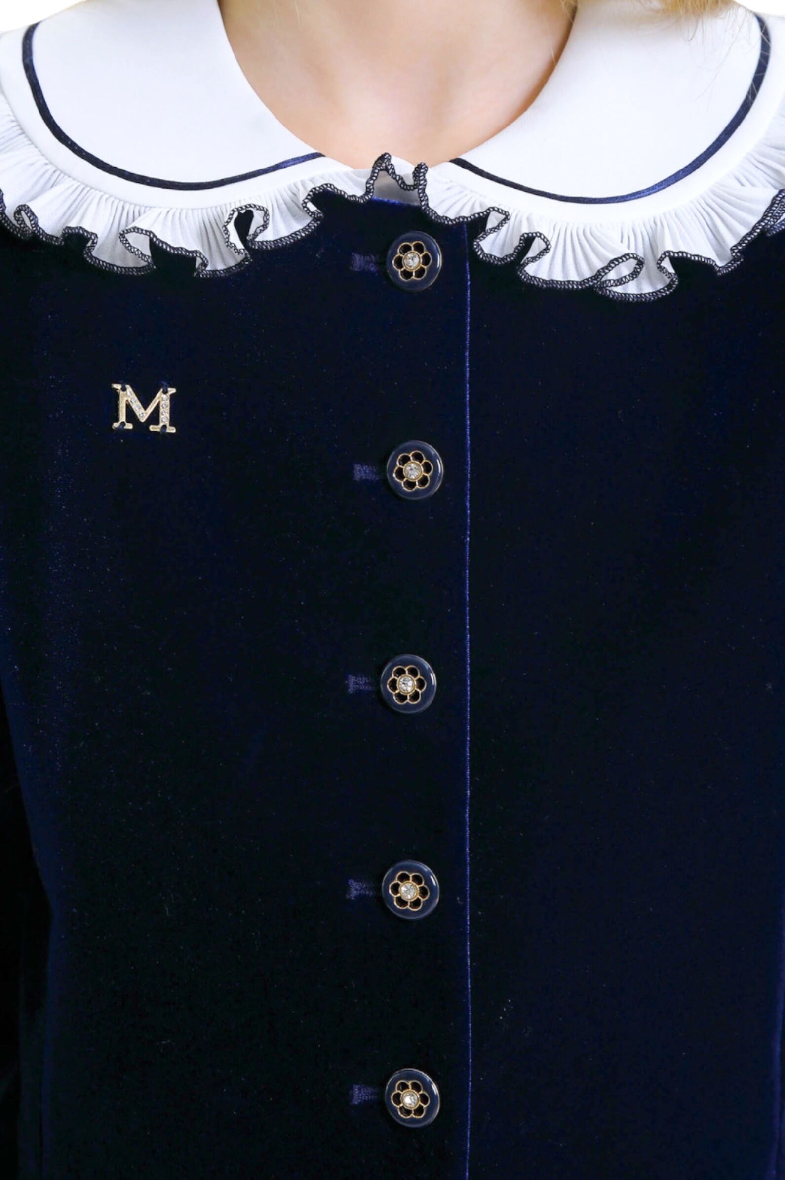 Жакет дев. АРТ.2895-525-ТСБ,син,пэ-эл/пэ-вис