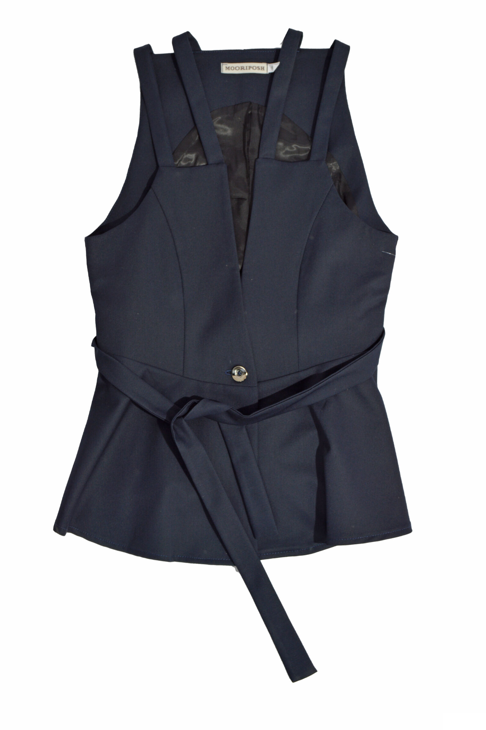 Жилетка дев. АРТ.1114,син,вис-пэ/вис-пэ